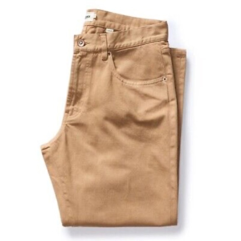 Taylorstitch democratic slim pants in size 30 tobacco khaki
